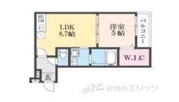 フジパレス瓜生堂５番館間取り図面