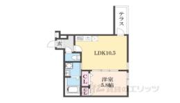 フジパレス瓜生堂Ⅵ番館間取り図面