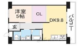 山科市営住宅1棟間取り図面
