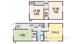 貸家間取り図面