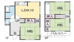貸家間取り図面