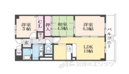 フローラルコート橘間取り図面
