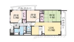 フローラルコート橘間取り図面