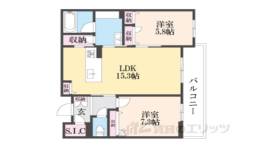 レジデンス三条宮前間取り図面