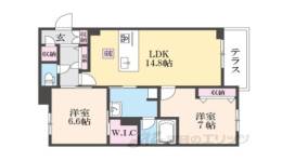 レジデンス三条宮前間取り図面