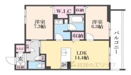 レジデンス三条宮前間取り図面