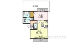 ｃｌｏｃｈｅｔｔｅ立花間取り図面