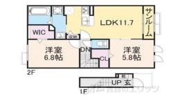 クラーヴォＳ間取り図面