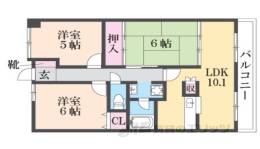コスモカウンティ２間取り図面