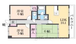 コスモカウンティ２間取り図面