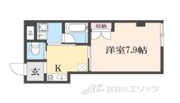 サンモールコート九条間取り図面