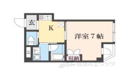 サンモールコート九条間取り図面