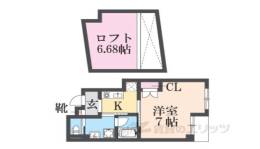 サンモールコート九条間取り図面