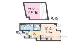 サンモールコート九条間取り図面