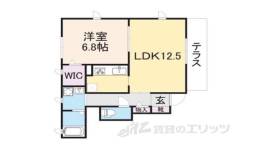 プルミエールコートB棟間取り図面