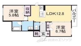 シャーメゾン・ボーシエール間取り図面