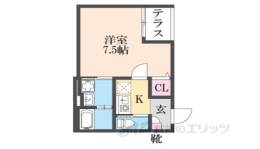 ＡＬＥＧＲＩＡ武庫之荘間取り図面