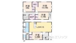 貸家間取り図面