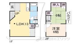 貸家間取り図面