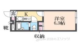 レオパレスアーデル１間取り図面