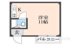 ハピネス向日間取り図面