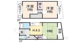 貸家間取り図面