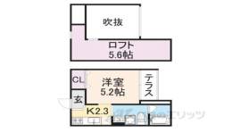 Ｃａｓａ　ＡＺＵＬ塚口間取り図面