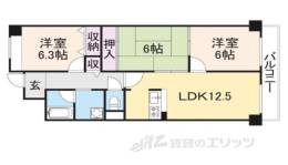 エスパシオ武庫之荘間取り図面