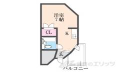 新星ビル上小阪間取り図面