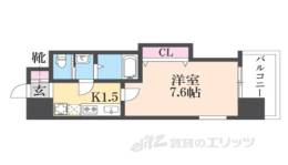 Ｌｕｘｅ布施北１間取り図面