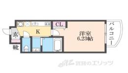 Ｌｕｘｅ布施南２間取り図面