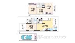 貸家間取り図面