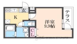 フジパレス若江岩田２番館間取り図面