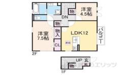 ホープフルコーポ間取り図面