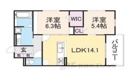 グロワール　ヒロ間取り図面