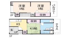 貸家間取り図面