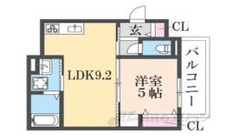 クリエオーレ近江堂間取り図面
