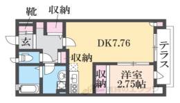 ル・プラトー間取り図面