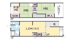 貸家間取り図面