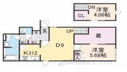 ベルリード御所東間取り図面