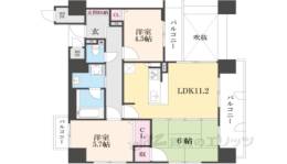 ライオンズマンション東洞院五条間取り図面