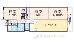 プレミールソシア間取り図面