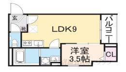 パロス瓢箪山ラドスール間取り図面