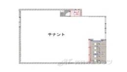 西野テナント間取り図面