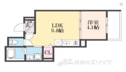 S COURT西大路間取り図面