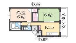 第１パークサイドハイツ間取り図面