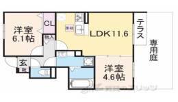 メゾンソレイユ間取り図面