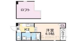 ハーモニーテラス深草東伊達町間取り図面