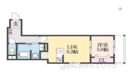 アート樟葉３間取り図面