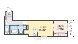 アート樟葉３間取り図面
